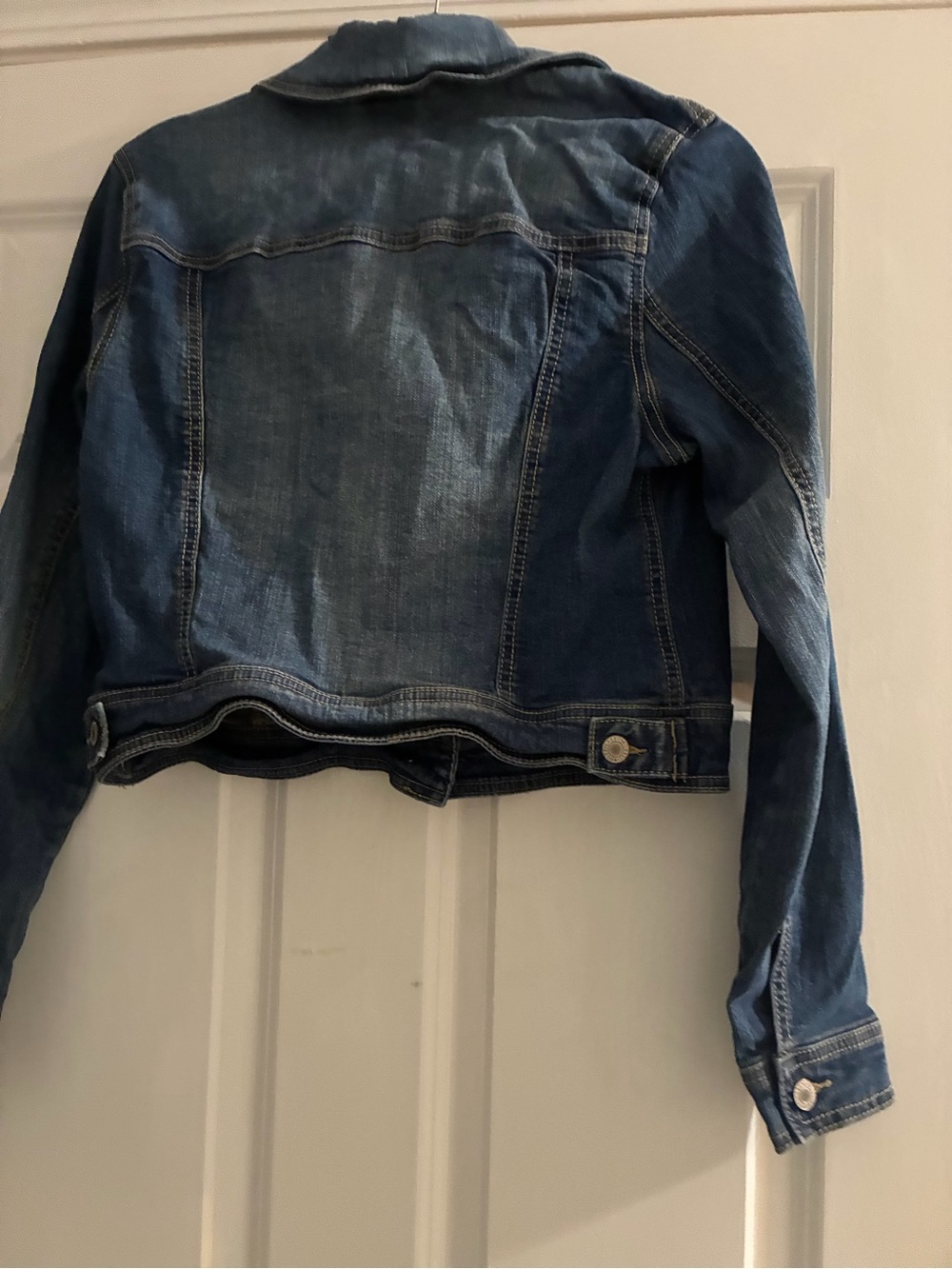 Mossimo Supply Co. Medium Blue Denim Jacket, Large - Picture 3 of 3